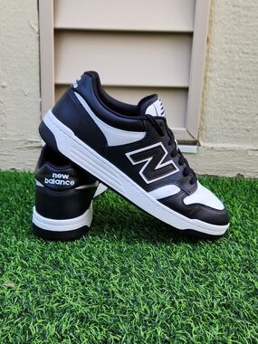 New Balance 480 Mens Size 11.5 Black White Athletic Lifestyle Shoes Sneakers